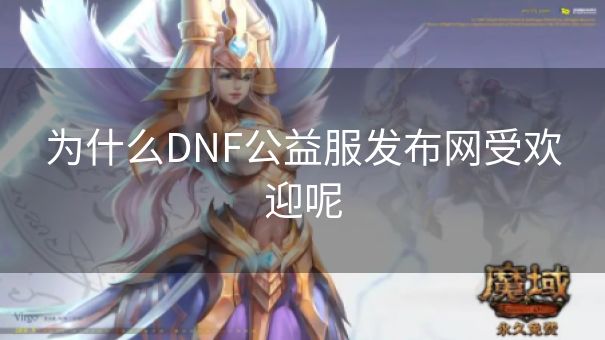 为什么DNF公益服发布网受欢迎呢