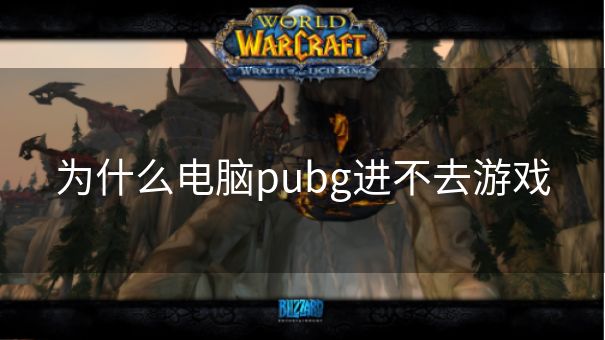 为什么电脑pubg进不去游戏