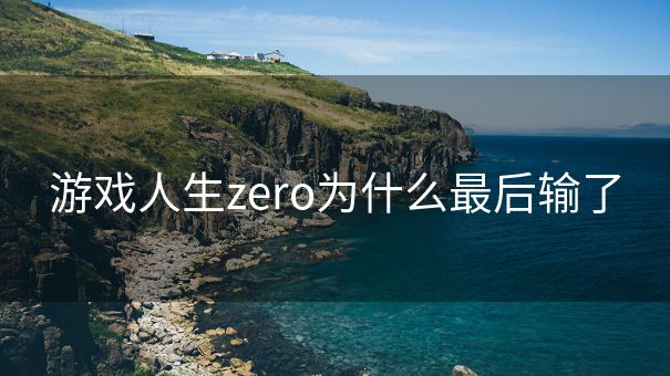 游戏人生zero为什么最后输了