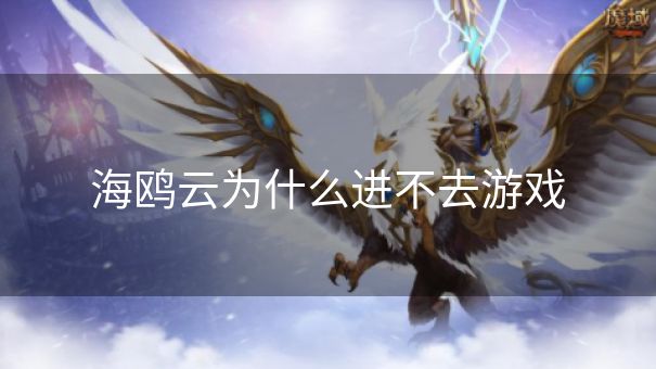海鸥云为什么进不去游戏