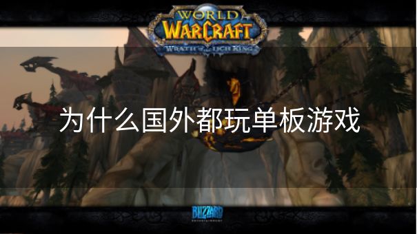 为什么国外都玩单板游戏