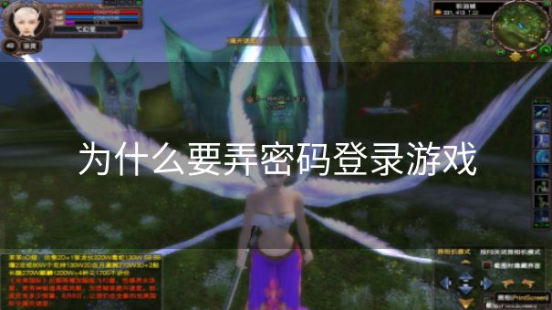 为什么要弄密码登录游戏