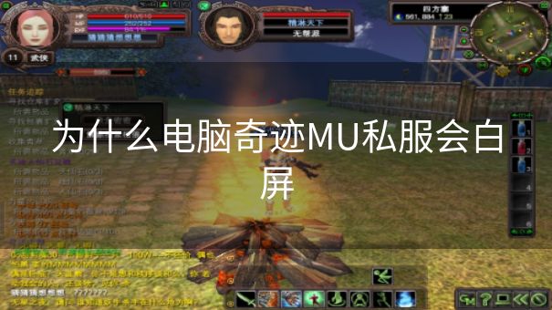 为什么电脑奇迹MU私服会白屏