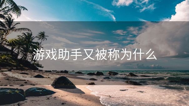 游戏助手又被称为什么