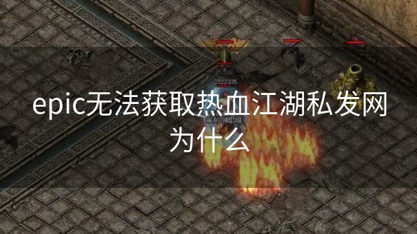 epic无法获取热血江湖私发网为什么