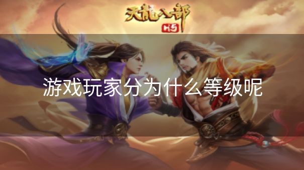 游戏玩家分为什么等级呢