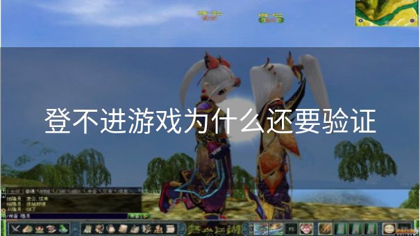 登不进游戏为什么还要验证