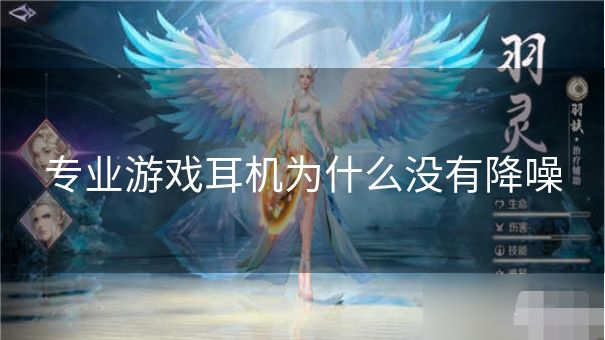 专业游戏耳机为什么没有降噪