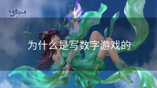 为什么是写数字游戏的
