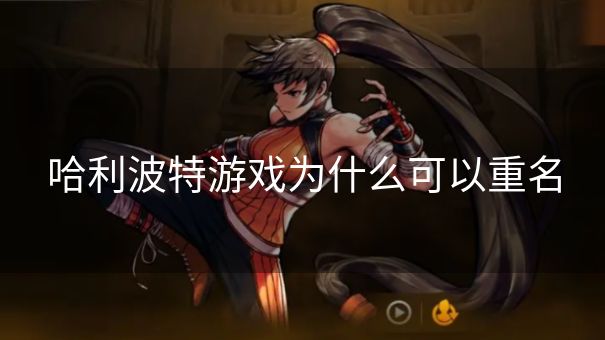 哈利波特游戏为什么可以重名