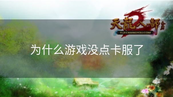 为什么游戏没点卡服了