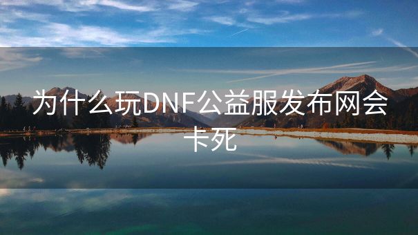 为什么玩DNF公益服发布网会卡死