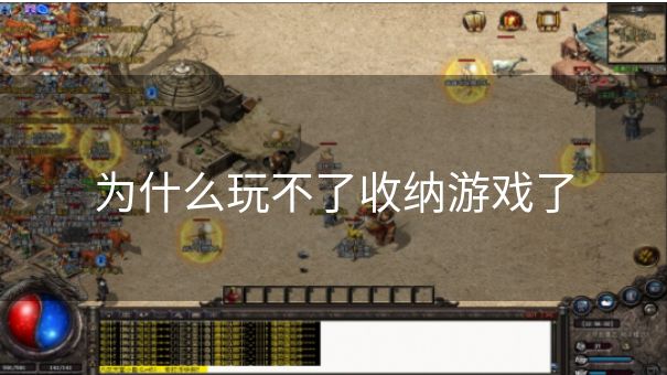 为什么玩不了收纳游戏了