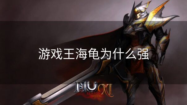游戏王海龟为什么强