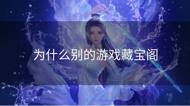 为什么别的游戏藏宝阁