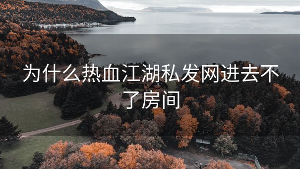 为什么热血江湖私发网进去不了房间