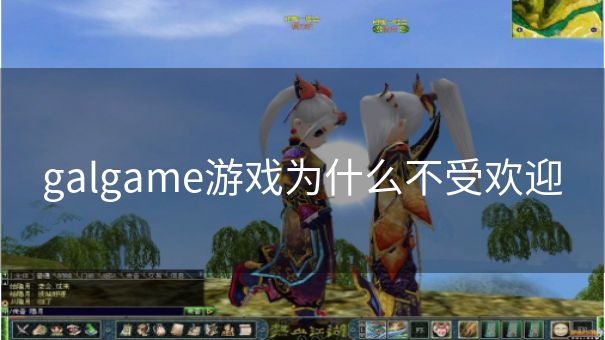 galgame游戏为什么不受欢迎