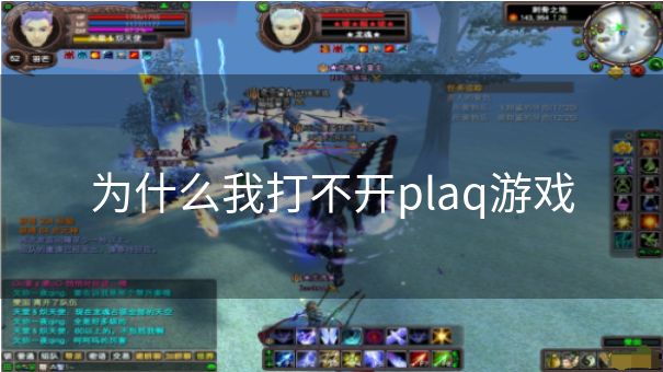 为什么我打不开plaq游戏