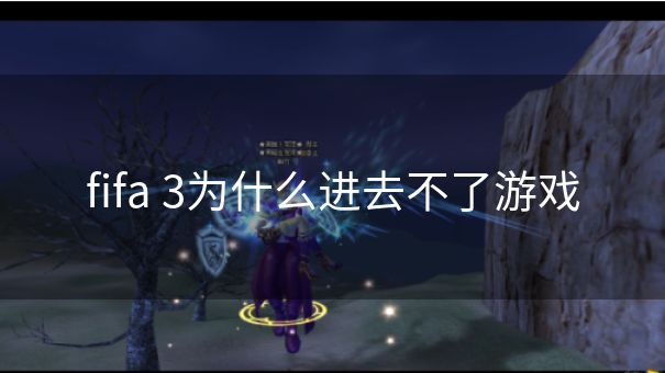 fifa 3为什么进去不了游戏