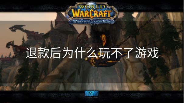 退款后为什么玩不了游戏 退款后为什么玩不了游戏