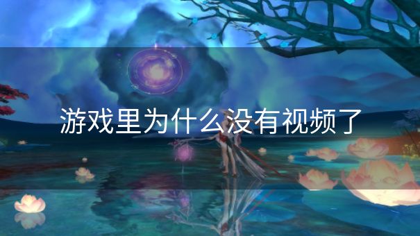 游戏里为什么没有视频了