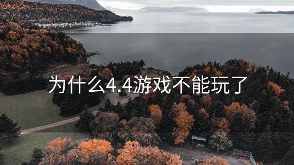 为什么4.4游戏不能玩了