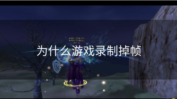 为什么游戏录制掉帧