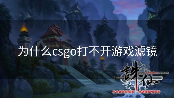 为什么csgo打不开游戏滤镜