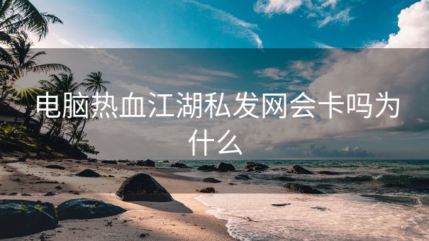 电脑热血江湖私发网会卡吗为什么