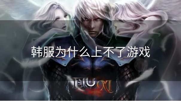 韩服为什么上不了游戏