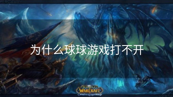 为什么球球游戏打不开