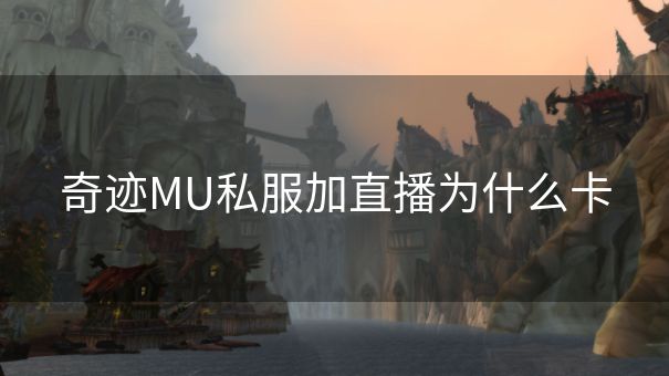 奇迹MU私服加直播为什么卡