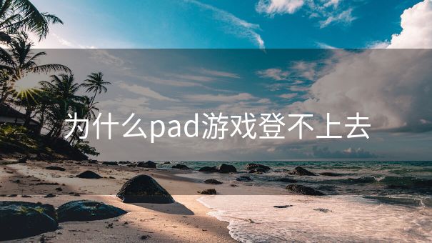 为什么pad游戏登不上去