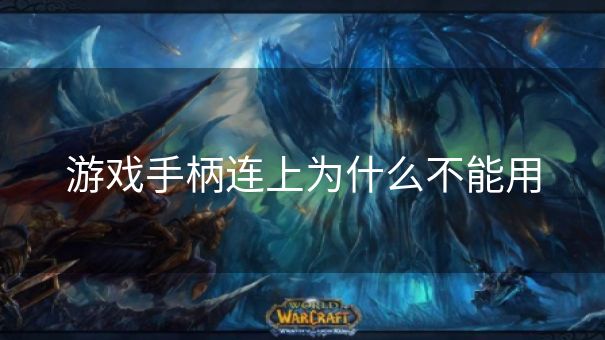 游戏手柄连上为什么不能用